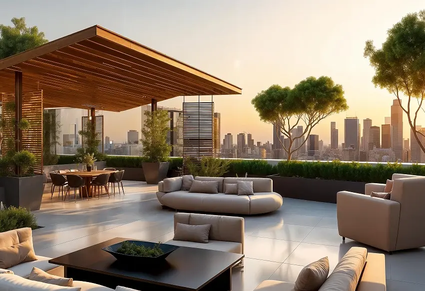 Terrace seating